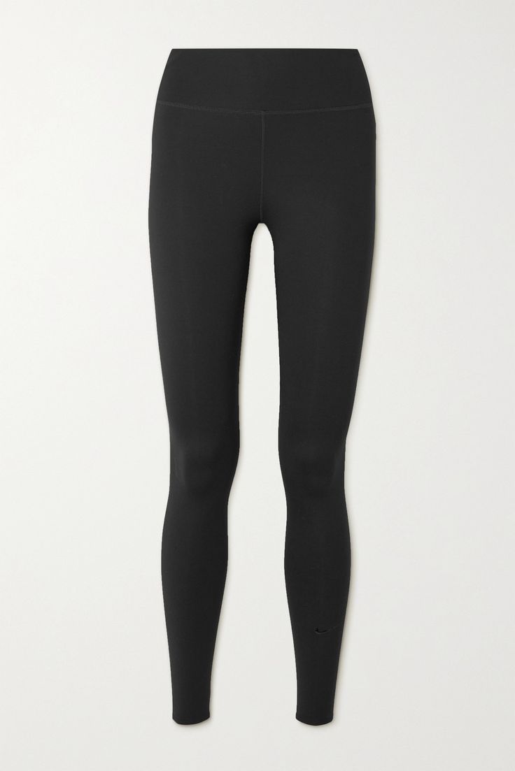 Nike's 'One Luxe' leggings are designed for even the most intense workouts, whether you're lifting weights at the gym or going hard at CrossFit. Designed with a high-rise waistband that won't budge or dig in, this black pair is made from stretch fabric engineered with the label's sweat-wicking Dri-FIT technology. They're sleek enough to wear with a T-shirt when you're running errands at the weekend, too. Nike Yoga Pants For Sports, Nike Moisture-wicking Training Tights, Nike Moisture-wicking Tights For Training, Tight Nike Moisture-wicking Activewear, Nike Go-dry Leggings For Sports, Nike Tight Moisture-wicking Activewear, Nike Compression Leggings For Training, Nike Athleisure Sports Tights, Nike Athleisure Tights For Sports