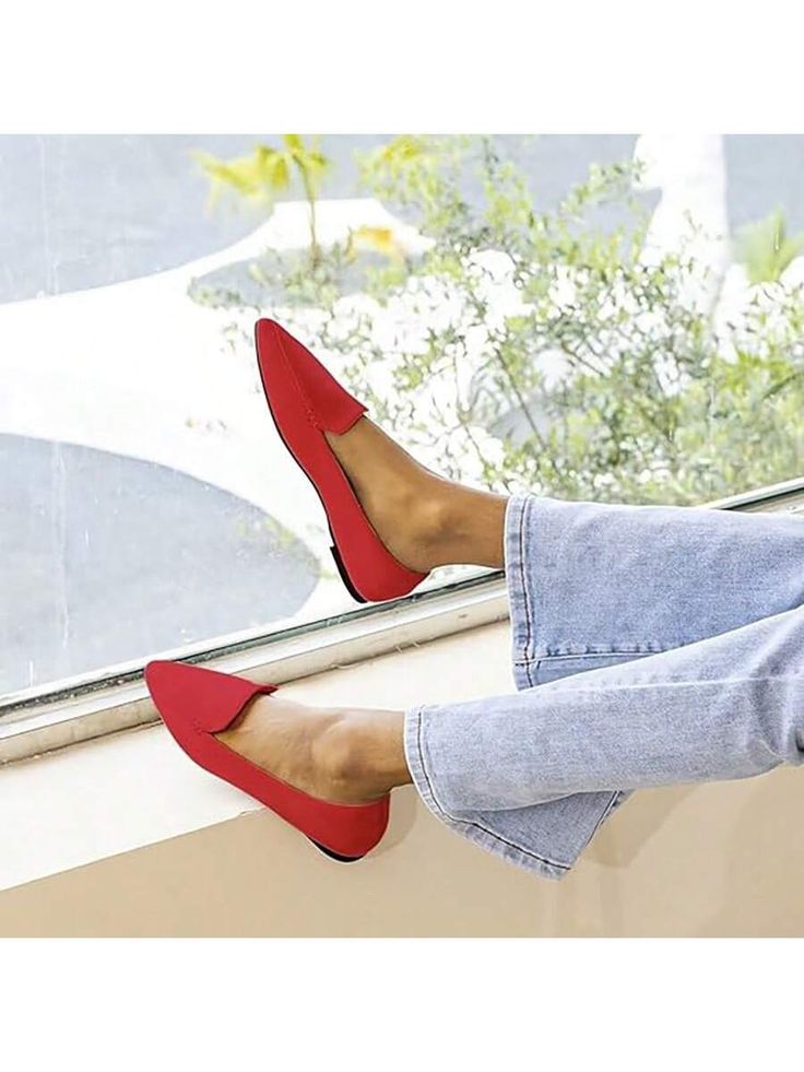 【Ultimate Comfort】: Our women's flats are designed with comfort as the top priority. With 2023 upgraded padded anti slip insole with arch support and 2x thicker memory foam foot bed,these dressy shoes for women provides an exceptionally soft and comfortable feel, giving you the sensation of walking on clouds with every step you take
【No Blisters】: These flats shoes women With upgraded cusion at the heel part, so these women flats comfortable dressy both fit for wide and narrow heels,don't need t Casual Flat Slip-ons For Office, Comfortable Flat Loafers For Work, Casual Synthetic Flats For Office, Casual Office Flats In Synthetic Material, Comfortable Slip-on Flats For Office, Comfortable Cushioned Flat Loafers, Casual Pointed Toe Ballet Flats With Cushioned Footbed, Comfortable Pointed Toe Flats For Fall, Casual Slip-on Ballet Flats For Office