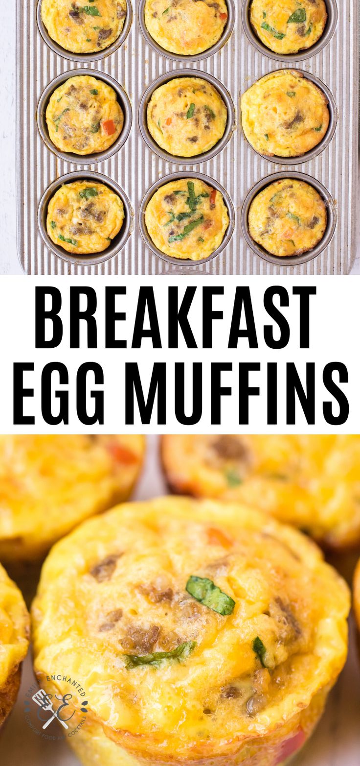 breakfast egg muffins are the perfect way to start your morning