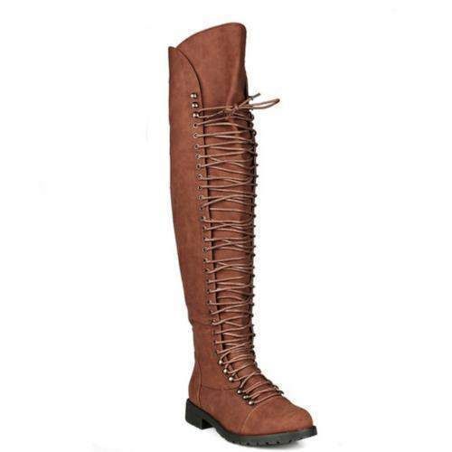 Ride in style into fall season with the Brandi lace up over the knee high riding boots! Brandi has a full in-side the leg zipper closure which is both comfy and trendy. This super hot boot features a leatherette PU upper and lined insole as well as a rubber out sole heel height of 1.25″ and shaft measure 21″. Knee High Riding Boots, Hot Boots, Over The Knee, Fall Season, Wedge Boot, Riding Boots, The Knee, Online Boutique, Knee High