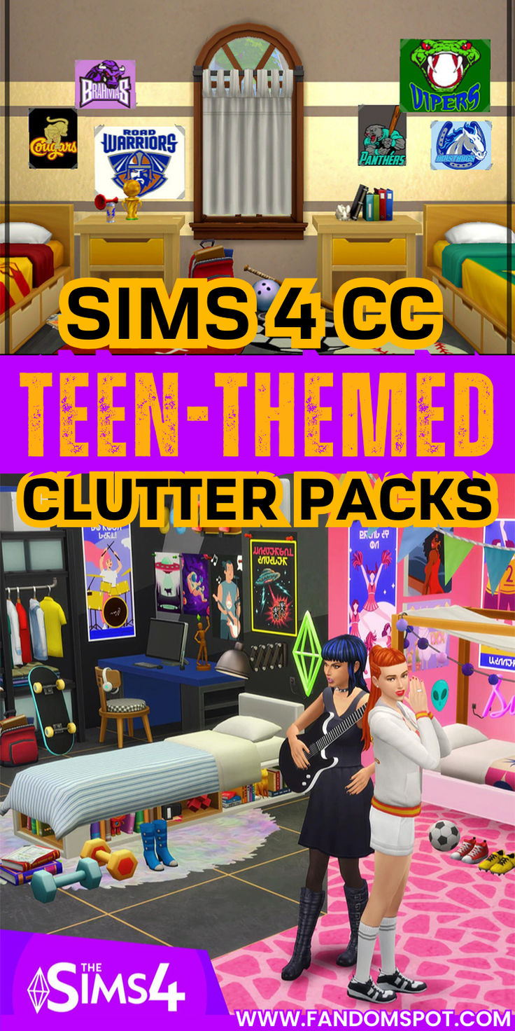 the sims 4c teen - themed glitter packs are now available for pre - order