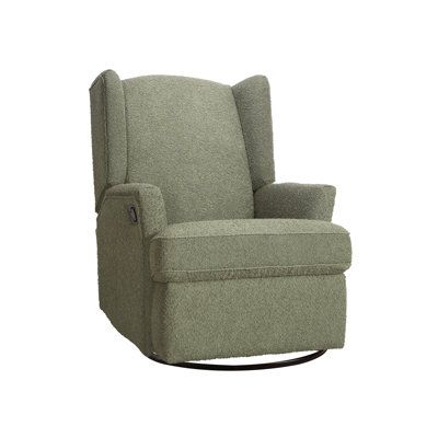 the recliner chair is upholstered and ready to be used in any room