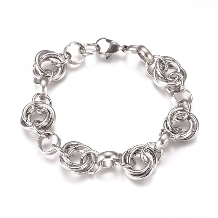 Complete your outfit with this sophisticated stainless steel bracelet. With this chic design you can wear it on its own or pair it with other pieces. Product Details Materials: Stainless steel Size: ~7.5 inches long Bracelet size guide Adjustable Stainless Steel Bracelet With Clasp, Hypoallergenic Stainless Steel Bracelets For Everyday, Trendy Stainless Steel Bracelet For Everyday, Stainless Steel Bangle Charm Bracelet For Everyday, Trendy Stainless Steel Bracelets For Everyday, Everyday Stainless Steel Bangle Charm Bracelet, Minimalist Bangle With Stainless Steel Clasp, Everyday Stainless Steel Charm Bangle Bracelet, Adjustable Minimalist Stainless Steel Charm Bracelet