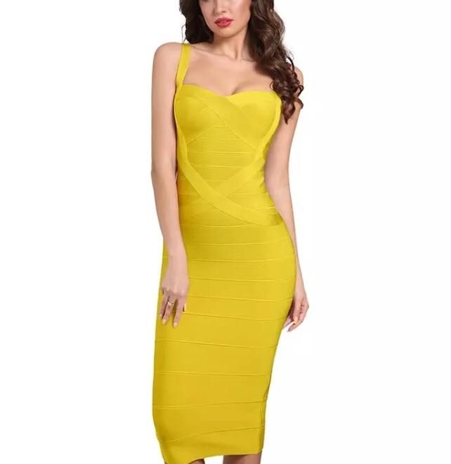 Beautiful,elegant, sexy and simple bodycon Bandage dress Chic Stretch Bandage Mini Dress, Fitted Backless Dress With Straight Neckline For Evening, Night Out Bodycon Bandage Dress, Bodycon Bandage Dress For Night Out, Fitted Bandage Backless Dress, Elegant Bandage Mini Dress For Cocktail, Sleeveless Bandage Bodycon Midi Dress, Elegant Backless Bandage Dress For Night Out, Sleeveless Bandage Dress For Formal Occasions