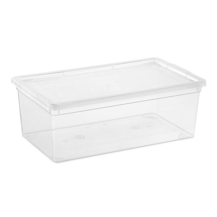 plastic storage container with lid for food