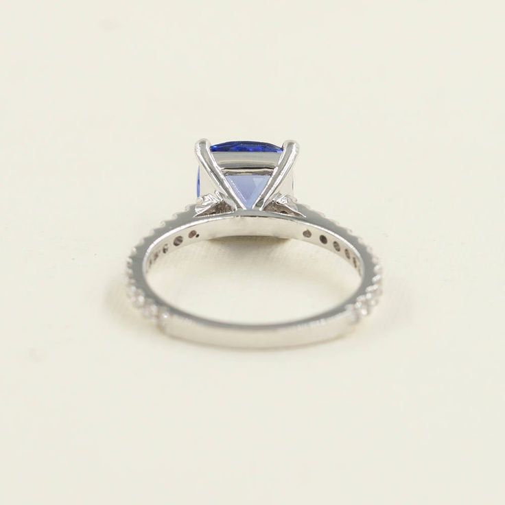 ◈ Diamond Fine Jewelry ◈ ♥ This stunning engagement ring has a center stone that is AAA 7mm Cushion shaped Tanzanite. Color of stone is natural and set on a solid 14k Solid Gold. This ring is very simple, dainty, and very pretty when worn. ♥ Tanzanite is a gemstone that fulfills the traits of beauty, durability, and rarity. The gemstone is also believed to help recover from any severe illness and severe amounts of stress. ◈ Item Details ◈ --- Handmade in United States --- Made to Order --- Metal Fine Jewelry Sapphire Ring With Cushion Diamond Cut, White Gold Sapphire Ring With Cushion Cut Diamond, Sapphire Ring With Brilliant Cushion Cut, Sapphire Rings With Brilliant Cushion Cut, White Gold Asscher Cut Ring With Accent Stones, Asscher Cut White Gold Ring With Accent Stones, Cushion Cut Sapphire Ring With Cubic Zirconia Accent Stones, Sapphire Rings With Diamond Cushion Cut, Elegant Tanzanite Wedding Ring With Prong Setting