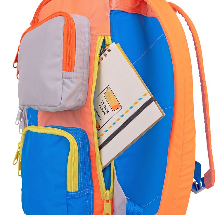 This item, once sold out, will be discontinued and will not return. The Boardwalk colorway is being discontinued and will not return once the remaining items have sold. Explore the giant storage found inside our best selling Mega Backpack! This color blocked travel backpack boasts ultimate carrying power with 5 outside zip pockets, a truly MEGA main compartment, and hidden back-side pocket. Get ready to pack to your heart's desire! Structured foam lining doubles as insulation so you can use your Backpack With Functional Pockets For Trips, Functional Backpack With Pockets For Trips, Sporty Outdoor Backpack With Multiple Pockets, Sporty Nylon Backpack With Multiple Pockets, Nylon Backpack With Water Bottle Pocket For Trip, Functional Backpack With Zipper Pocket For Trips, Sporty Backpack With Functional Pockets For Back To School, Back To School Travel Backpack With Multiple Pockets, Sporty School Backpack With Functional Pockets