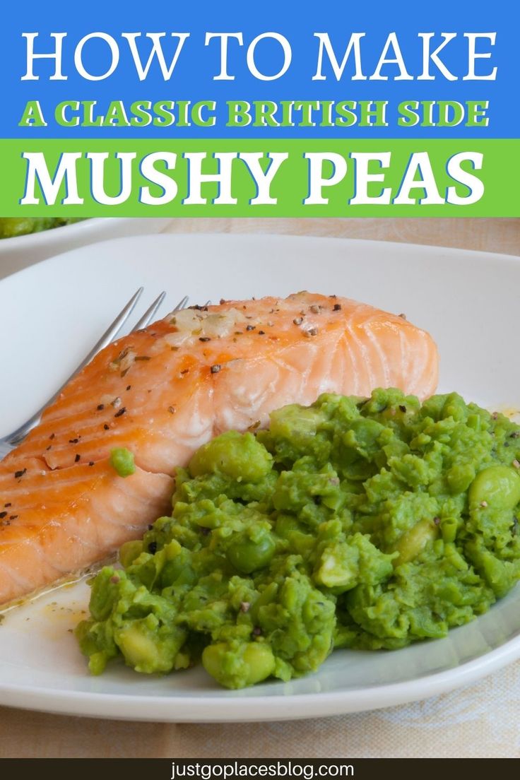 how to make a classic british side dish for mushy peas