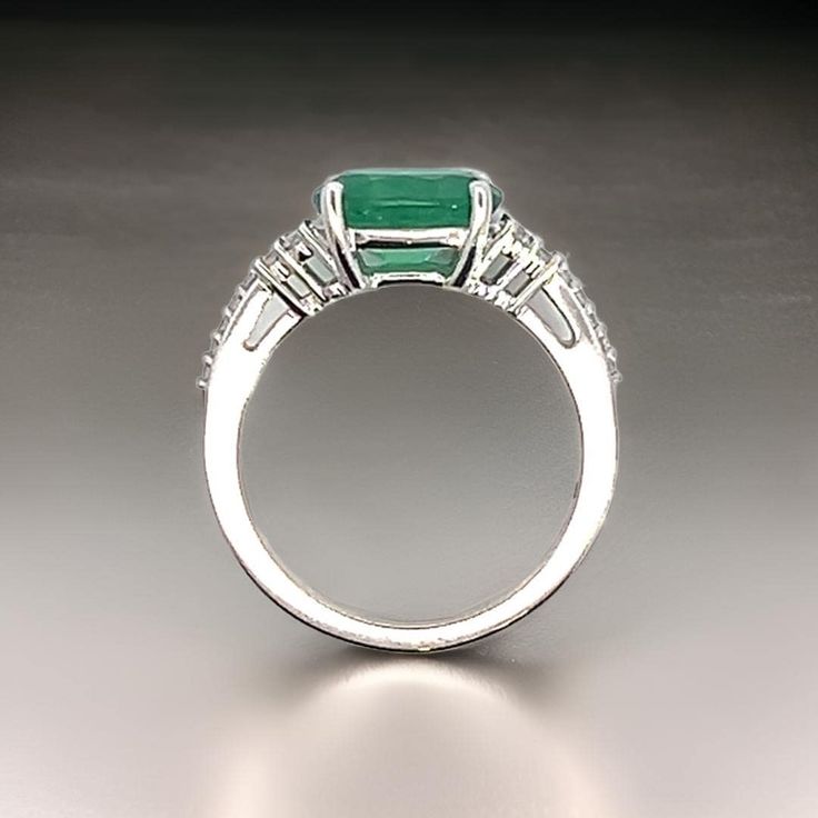 Natural Quality Emerald and Diamond Ring Size 6.25 14k W Gold 2.53 TCW Certified $4,975 402671Nothing says, “I Love you” more than Diamonds and Pearls!This Emerald ring has been Certified, Inspected, and Appraised by Gemological Appraisal LaboratoryGemological Appraisal Laboratory of America is a proud member of:- GIA Alumni Association- National Association of Jewelry Appraisers- International Consortium Gem-Testing Laboratories- Gemological Association of Great BritainTRUSTED SELLER SINCE 2002 Anniversary White Gold Baguette Cut Emerald Ring, Fine Jewelry Gia Certified Asscher Cut Ring, Fine Jewelry Asscher Cut Gia Certified Ring, Emerald-cut White Gold Diamond Ring, Platinum Rings With Emerald Cut Gemstone, Gia Certified Asscher Cut Fine Jewelry Ring, Gia Certified Princess Cut Fine Jewelry Ring, Emerald Cut Platinum Cluster Ring, Emerald Ring With Center Stone In 14k White Gold