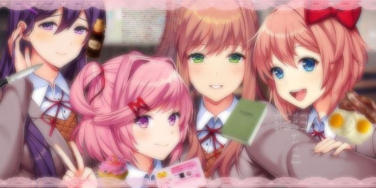 Ddlc Widget, Ddlc Header, Ddlc Widgets, Ddlc Banner, Ddlc Monika, Facebook Background, Cute Banner, Dog Filter, Doki Doki Literature Club