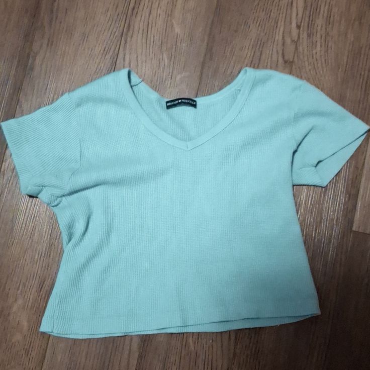 Baby Tee Pastel Blue, Good Quality, Never Worn Brandy Melville Top, Simple Trendy Outfits, Feminine Outfit, Pastel Blue, Baby Tee, Infant Tees, Brandy Melville, Good Quality, Brandy