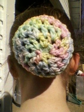 How to make Ballerina Snood/Hair Bun Cover - DIY Craft Project with instructions from Craftbits.com Crochet Hair Bun, Hair Bun Cover, Honey Hair Mask, Snood Pattern, Crochet Snood, Hair Snood, Ribbon Hair Ties, Crochet Bows, Crochet Hair Accessories