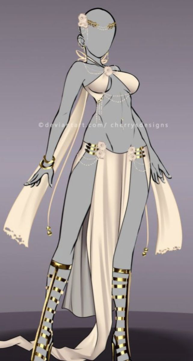 Fantasy Dancer Outfit Art, Anime Dancer Outfit, Belly Dancer Outfits Drawing, Fantasy Dancer Outfit, Egyptian Clothes Women, Anime Belly Dancer, Desert Fits, Goddess Outfit Ideas, Ravewear Outfits