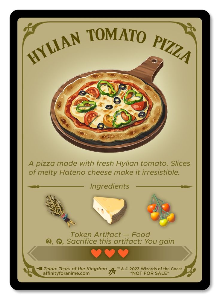 the flyer is designed to look like a pizza with different toppings and ingredients on it