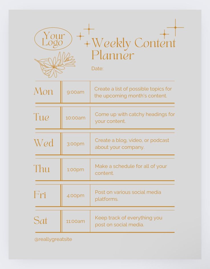 a white and gold wedding planner with the words,'your blog + weekly content planner '