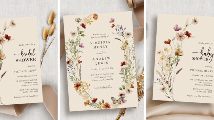 Painted Paperie | Wedding, Bridal and Baby Shower Invitations