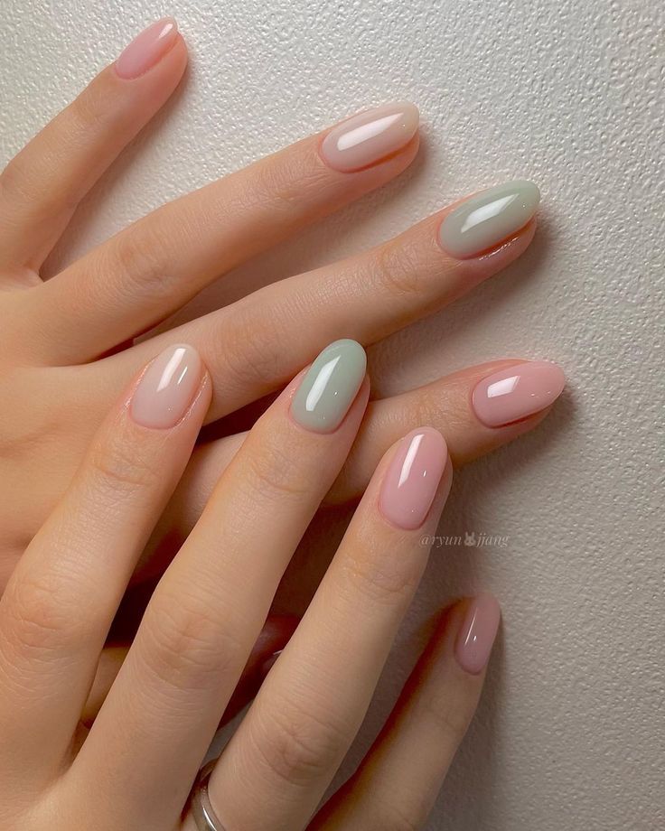 Minimal Nails Art, Hello Nails, Subtle Nails, Beauty Nails Design, Simple Gel Nails, Minimal Nails, Work Nails, Casual Nails, Blush Nails