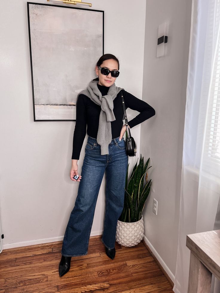 Dokotoo Women's Turtleneck … curated on LTK Business Casual Turtleneck Outfit, How To Style A Turtleneck Outfit Ideas, Turtleneck With Sweater, Casual Turtleneck Outfit, How To Style A Turtleneck, Winter Outfit Casual, Casual Outfit Fall, Smart Casual Work, Smart Casual Work Outfit