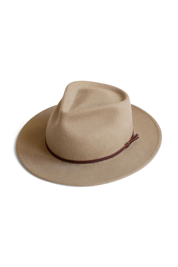 Yellow 108 Eastwood Hat - Putty | Faherty Brand Faherty Brand, Handmade Hats, Western Film, Classic Americana, Sustainable Leather, Handmade Hat, Soft Bristle Brush, American Heritage, Horse Hair