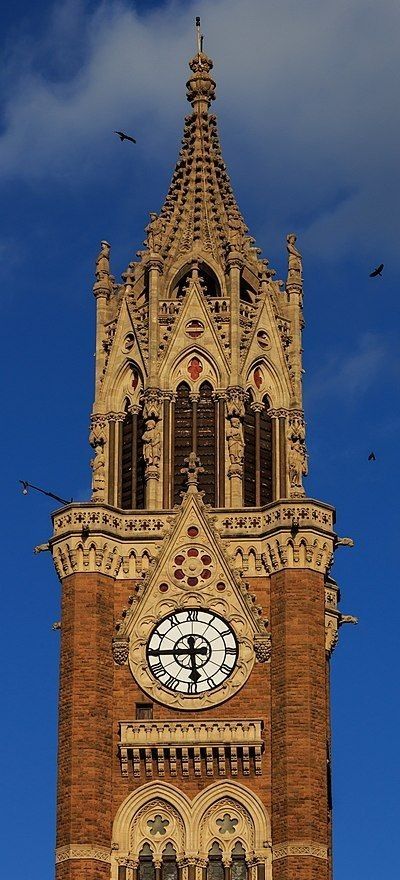 a tall clock tower with a sky background