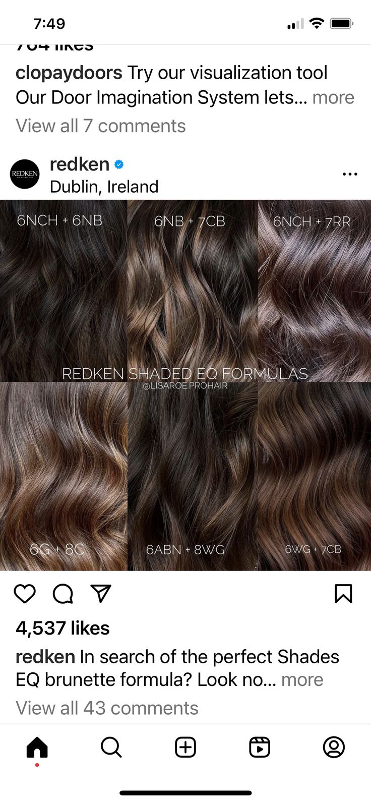 Shades Eq Black Formulas, Redken Shades Eq Formulas Level 5, Ash Brown Balayage Shades Eq Formula, Brown Hair Redken Formulas, Rich Brown Shades Eq Formula, Redken 6nb Shades Eq, Warm Brunette Shades Eq Formula, Redken Shades Chocolate Brown Formula, Shades Eq Cool Brown Formula