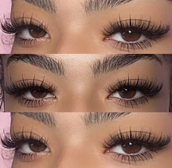 Natural Fake Eyelashes, Best Lash Extensions, Lashes Fake Eyelashes, Wispy Eyelashes, Cat Eye Lash, Eyelash Extensions Styles, Lash Extensions Styles, Perfect Eyelashes, Pretty Lashes