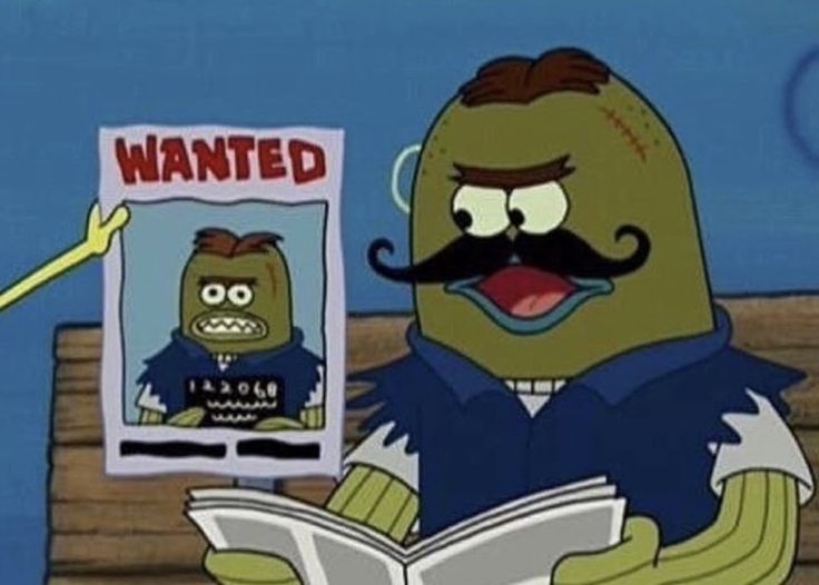 an image of a cartoon character reading a book with the caption'i wanted tattle - tale strangler '