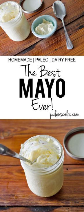 the best mayo ever is made in a jar and it's ready to be eaten