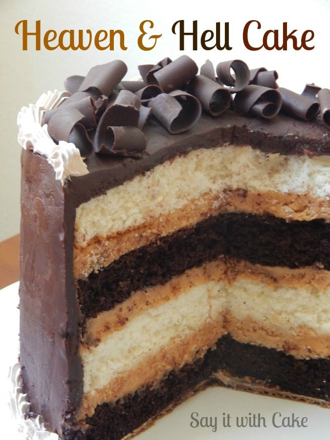 there is a cake with chocolate frosting on it