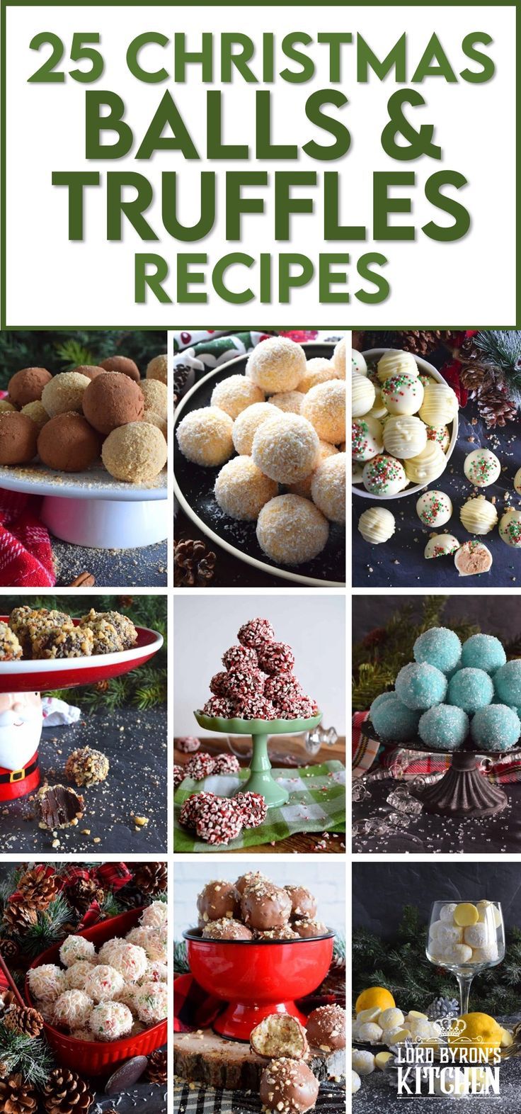 25 christmas balls and truffles recipes