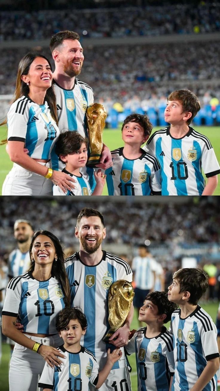 the soccer players are posing with their trophies