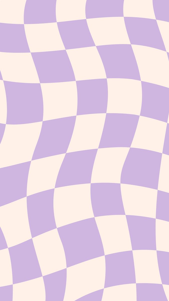 an abstract checkerboard pattern in purple and cream colors, which is very similar to the background