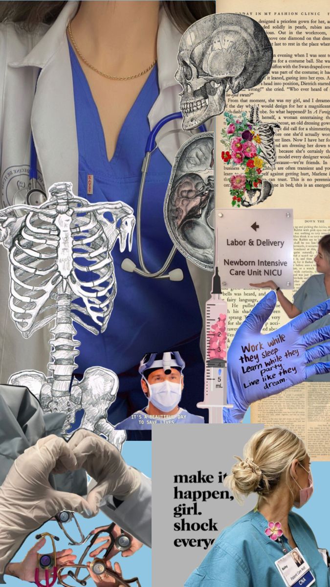 a collage of medical images with the words make it happen, shock every other