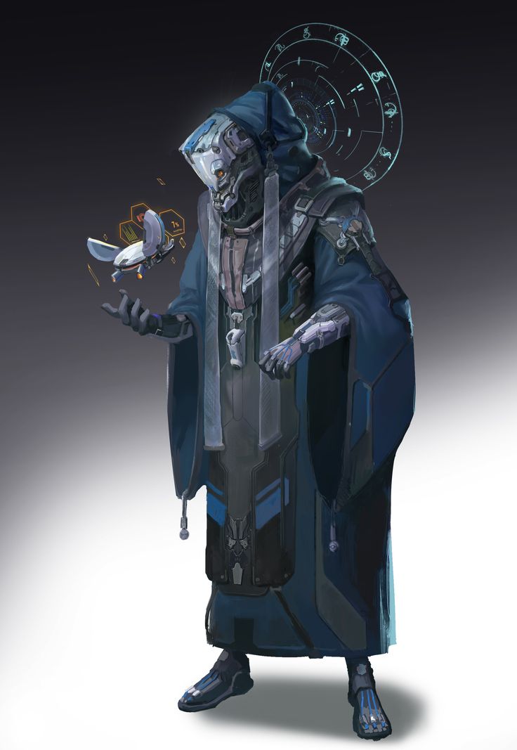 a character from the video game starcraft holding a knife and looking at something in his hand