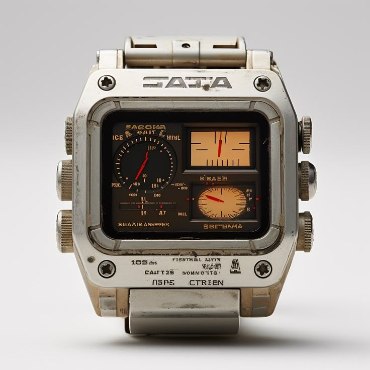 Casio Vintage Watch, Retro Gadgets, Retro Watches, Retro Futuristic, Vintage Electronics, Cool Technology, Stylish Watches, Analog Watch, Cool Tech