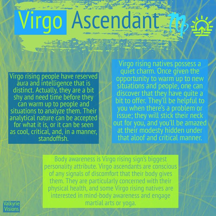 an advertisement for the virgo ascendant program, which includes information about how to use