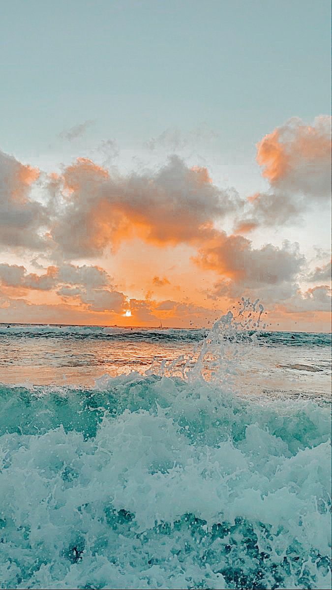 🦋🤍🌅 The Ocean, The Sun, Wallpapers, Sun