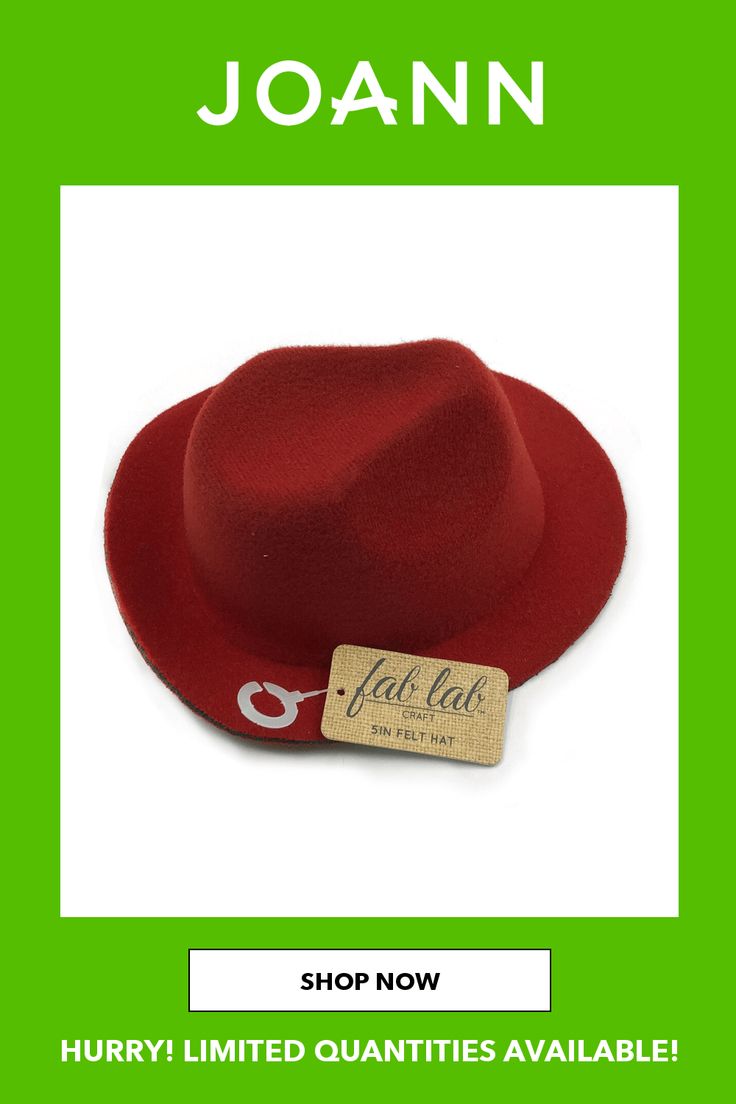 Brand: Fab LabSize: 5 inchColor: Red Red Adjustable Winter Felt Hat, Adjustable Felt Fedora Mini Hat, Red Adjustable Felt Hat With Curved Brim, Adjustable Red Felt Hat With Curved Brim, Red Adjustable Fedora Mini Hats, Adjustable Red Fedora Mini Hat, Red Adjustable Mini Fedora Hat, Adjustable Red Mini Hats With Flat Brim, Red Adjustable Mini Hat With Flat Brim