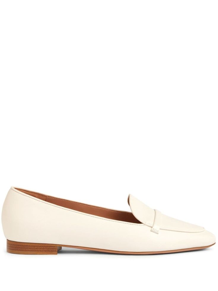 light beige calf leather pointed toe branded leather insole slip-on style low block heel Beige Leather Sole Slip-ons For Work, Classic Beige Slip-ons For Office, Elegant Leather-lined Pointed Toe Slip-ons, Calf Leather Pointed Toe Slip-ons For Work, Formal Beige Slip-ons With Leather Sole, Formal Calf Leather Slip-ons For Spring, Classic Calf Leather Loafers With Low Heel, Classic Calf Leather Slip-ons With Flat Heel, Classic Beige Slip-ons With Flat Heel