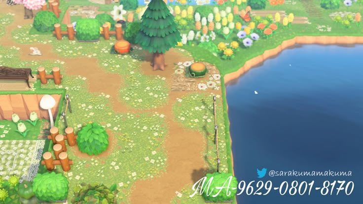 an animal crossing game is shown in this image