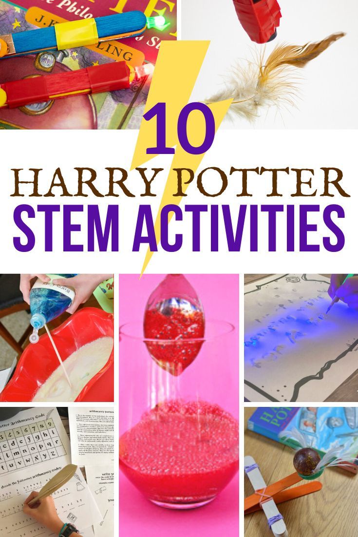 10 magical Harry Potter science experiments and STEM activities. Hands-on learning and FUN challenges and projects for kids! #stem #stemeducation #harrypotter #science Harry Potter Science, Harry Potter Unit Study, Lego Stem Activities, Harry Potter Homeschool, Harry Potter Classes, Harry Potter Camp, Harry Potter Activities, Harry Potter Day, Harry Potter School