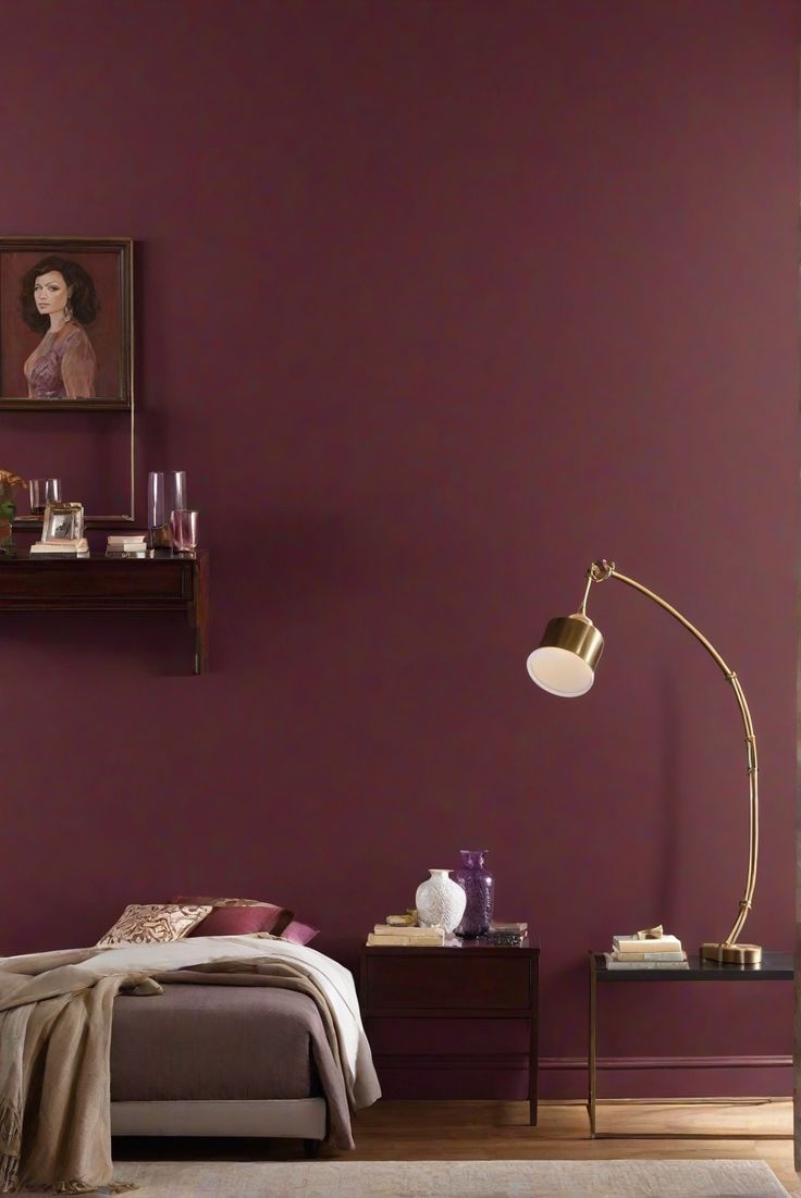 living room decorating,home interior decorating,designer interior decorating,paint color matching Burgundy Fireplace Wall, Merlot Sherwin Williams, Merlot Paint Color, Relaxing Room Colors, Wine Colored Walls, Wall Color Ideas For Living Room, Aubergine Walls, Plum Wall Color, Color For Living Room Walls