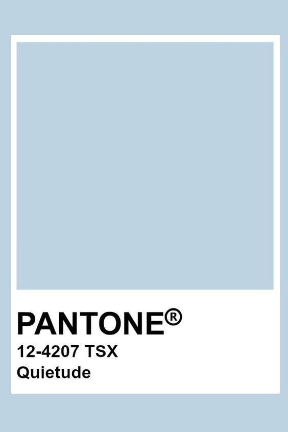 pantone's 12 - 427 tsx quiltude blue paint sample