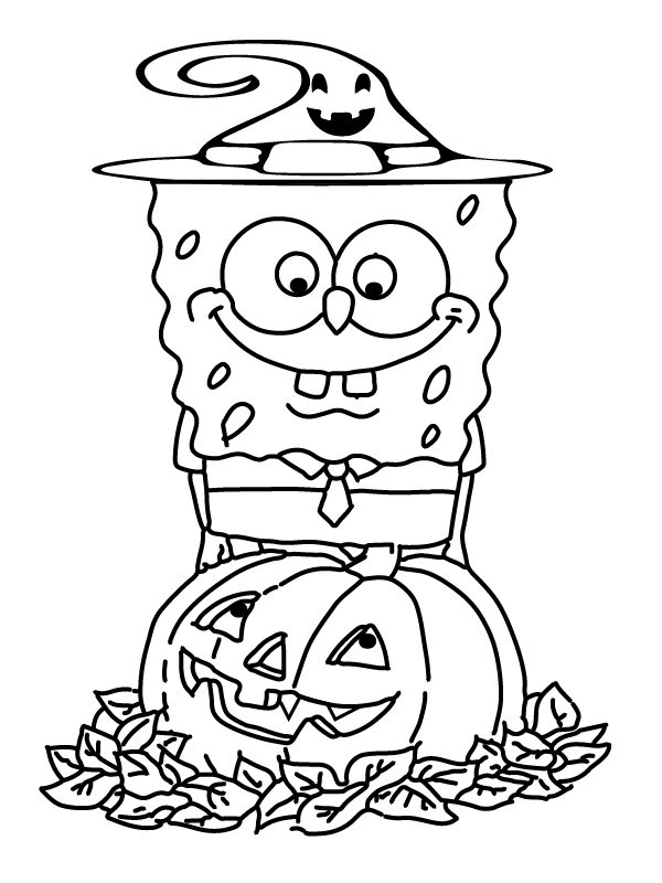 SpongeBob's Pumpkin Patch Picnic Coloring Page Free Halloween Coloring Pages Printables, Coloring Pages Scary, Halloween Spongebob, Spongebob Coloring Pages, Spongebob Crafts, Spongebob Halloween, Coloring Pages Halloween, Spongebob Coloring, Free Halloween Coloring Pages