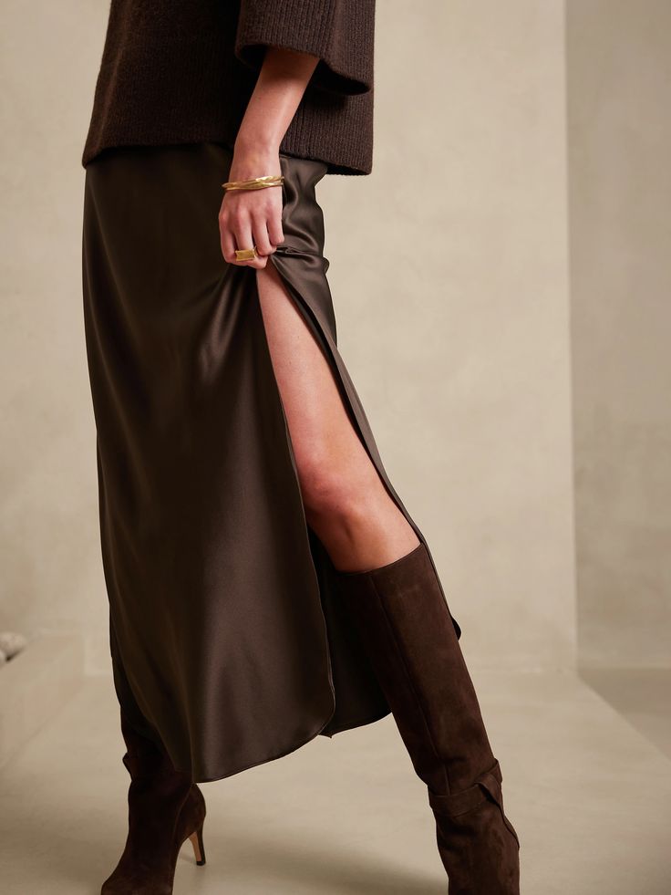 Dreamer Silk Maxi Skirt | Banana Republic Chic Full-length Silk Maxi Skirt, Chic Silk Maxi Skirt, Chic Full Length Silk Maxi Skirt, Chic Silk Maxi Skirt Floor-length, Chic Silk Floor-length Maxi Skirt, Chic Full Length Bias Cut Maxi Skirt, Silk Maxi Skirt With Bias Cut, Chic Satin Bias Cut Maxi Skirt, Silk Bias Cut Maxi Skirt