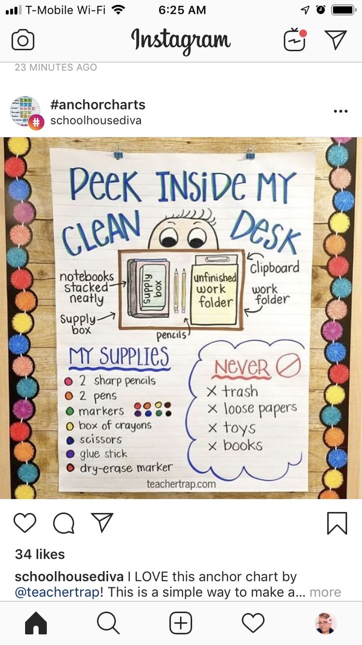 a bulletin board with words and pictures on it that says peek inside my clean desk