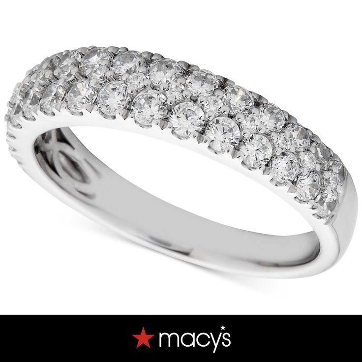 in stock Macy's White Gold Diamond Ring For Anniversary, Macy's Diamond Rings With Brilliant Cut, Macy's White Gold Diamond Ring Brilliant Cut, Macy's Brilliant Cut White Gold Diamond Ring, Macy's Anniversary Diamond Ring In Diamond White, Macy's Diamond Ring With Prong Setting, Macy's Diamond White Ring With Vvs Clarity, Macy's Brilliant Cut Diamond Ring For Anniversary, Macy's White Gold Diamond Ring With Prong Setting