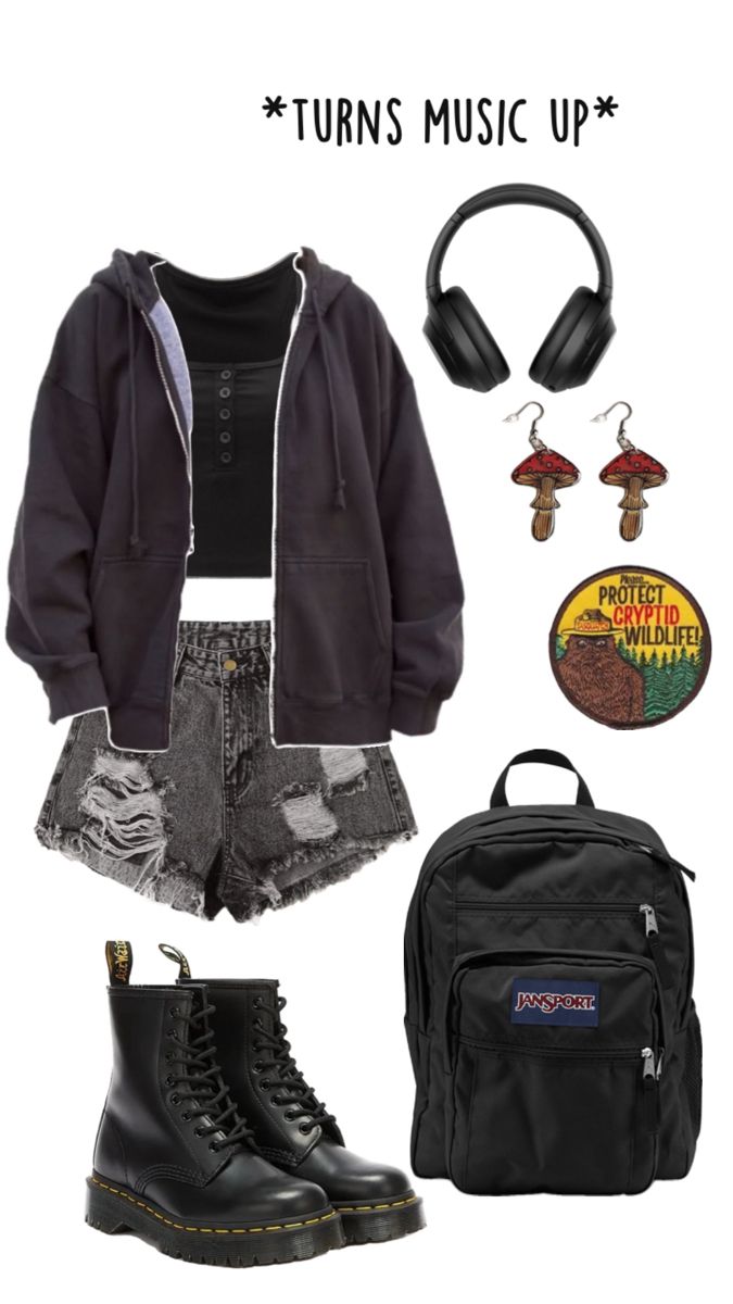 Punk Style Outfits, Grunge Clothes, Downtown Outfits, Back To School Outfit, Tomboy Outfits, Tomboy Style Outfits, Dream Outfits, Mood Board Fashion, Swaggy Outfits