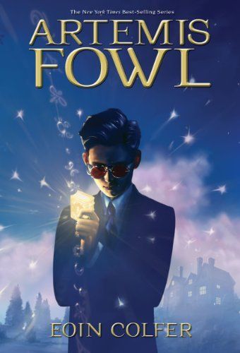 an image of a man in a tuxedo with the words artemis's fowl