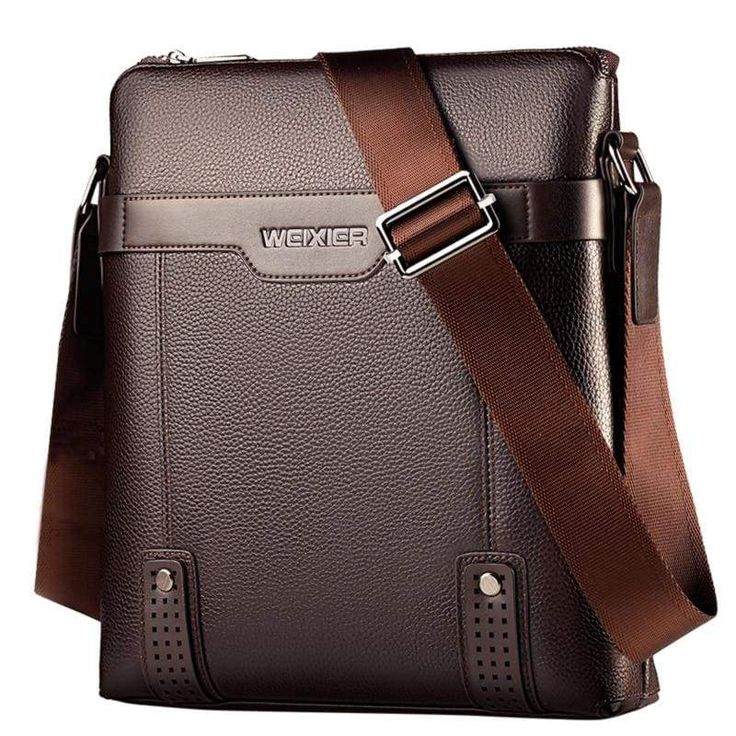 Men messenger bag crossbody 🔥 This shoulder bag's simplicity speak for itself. You can use as shoulder & crossbody depend on how you feel about wearing. It is a PU leather satchels shape type of bag. Its interior has enough space to accommodate your pens, cell phone and more. It comes in 2 different colors for you to choose from black and brown. Leather Shoulder Bag Men, Crossbody Bag Pattern, Tas Bahu, Mens Crossbody Bag, Casual Crossbody Bag, Pu Leather Bag, Mode Casual, Messenger Bag Men, Mens Leather Bag